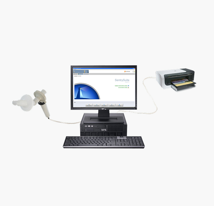 폐기능 검사기 이미지